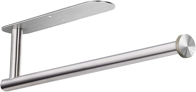 Under-Cabinet Stainless Steel Paper Towel Holder