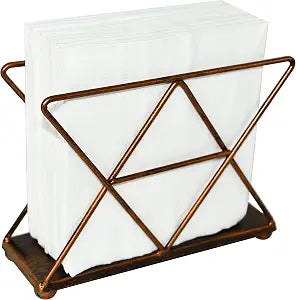 Modern Geometric Metal Wire Napkin Holder