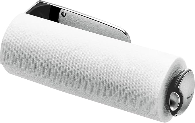 Wall-Mounted One-Hand Tear Paper Towel Holder